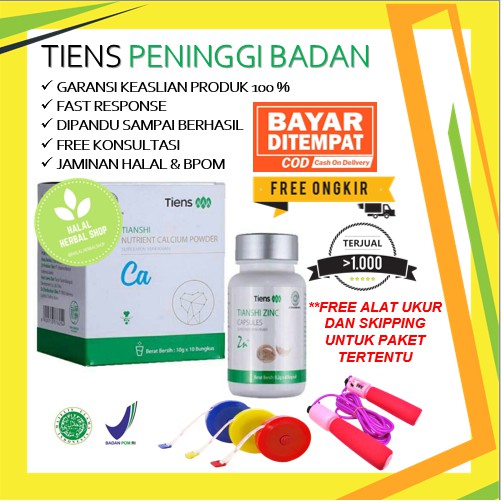 

Peninggi Badan Susu Kalsium NHCP & Zinc Capsules Penambah Tinggi Badan Original Aman