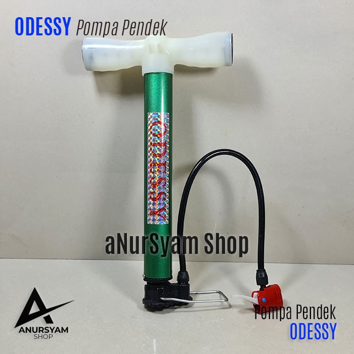 Pompa Pendek ODESSY / Pompan Ban / Pompa Angin / Pompa Sepeda Motor