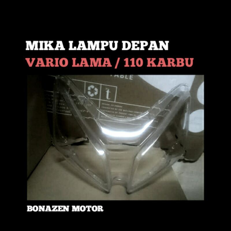 Mika Kaca Lampu Depan Vario Karbu - Vario 110 / Narita