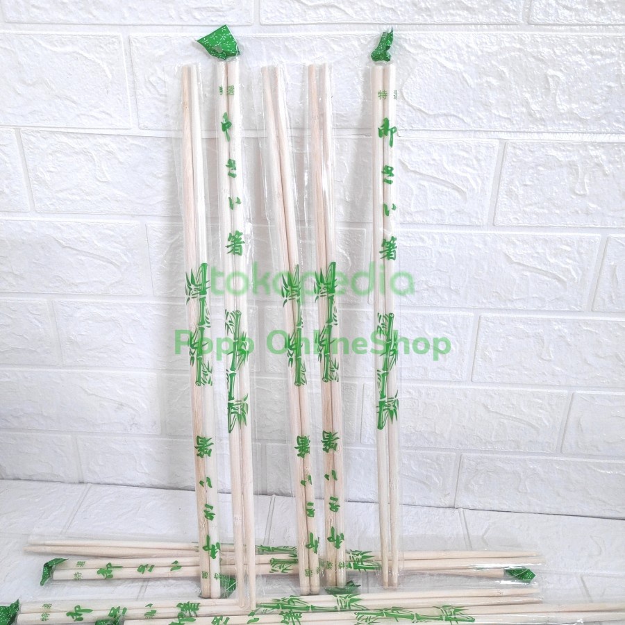 Sumpit Panjang Bambu 45 CM Bakmi Mie Ayam Pangsit Chopsticks Tong