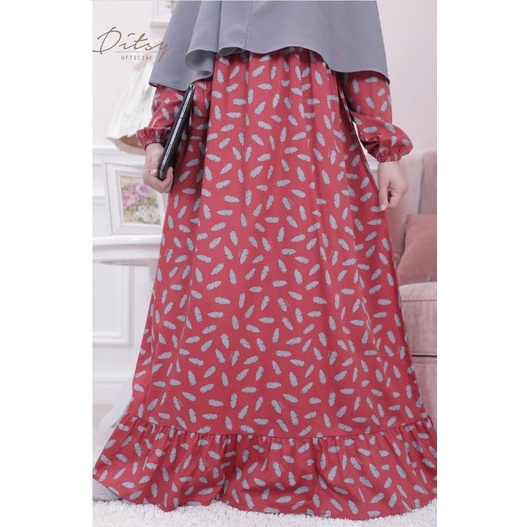 Ditsy Blad Amber Nightgown, Size L