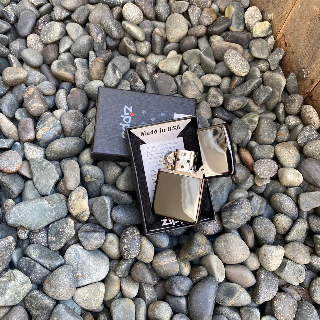 Korek Api ZIPPO Black Ice Premium BISA COD