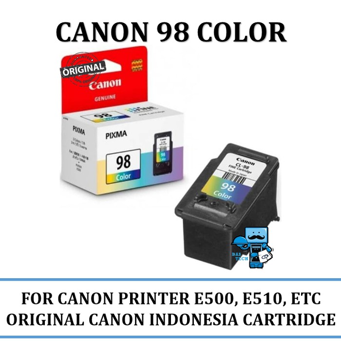 Cartridge Canon CL-98 CNNCL98 - Color For MG E510
