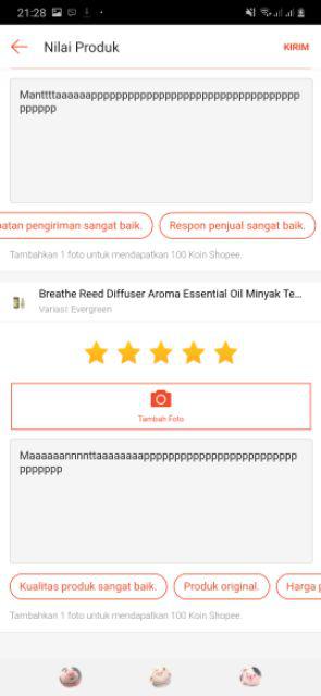 Breathe Reed Diffuser Aroma Essential Oil Minyak Terapi Aromaterapi 50ml