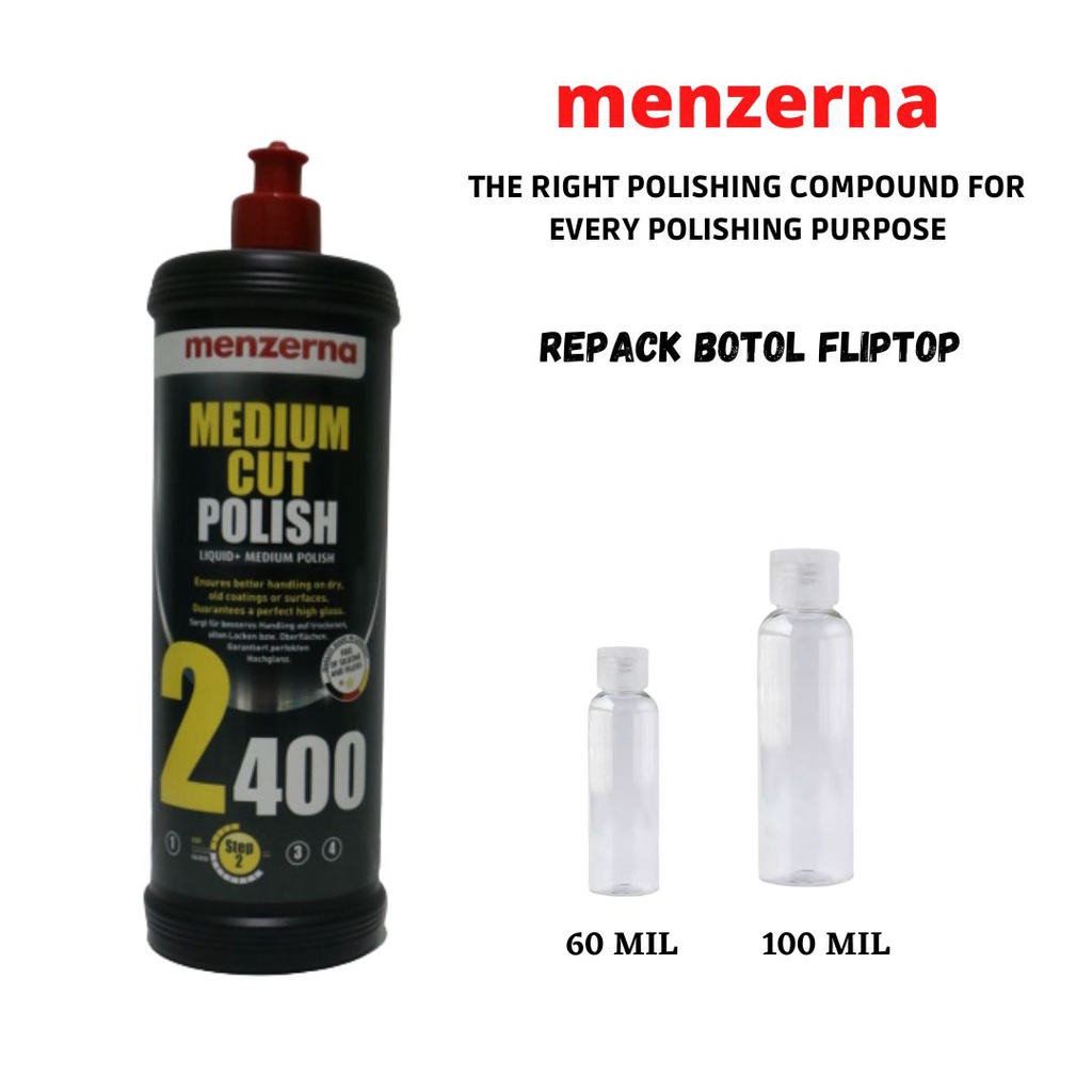 KOMPON MEZERNA MEDIUM CUT POLISH 2400 REPACK COMPON TERBAIK