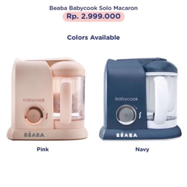 Beaba Baby Cook Solo Macaron