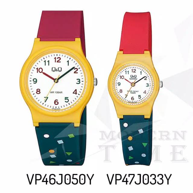 QQ Original Couple VP46J - 47J Jam Tangan - Karet