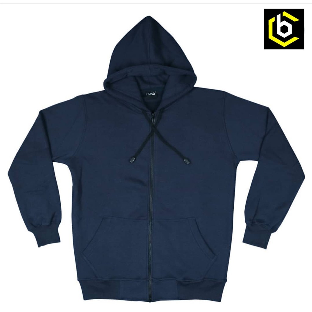 Hoodie Jumper Navy Polos Unisex Pria dan Wanita