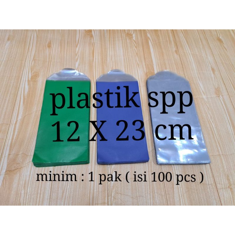 

plastik spp, plastik iuran , plastik pln,ukuran 12 X 23cm