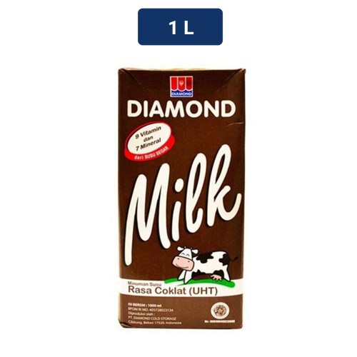 

Diamond Milk Susu UHT Cokelat 1 L