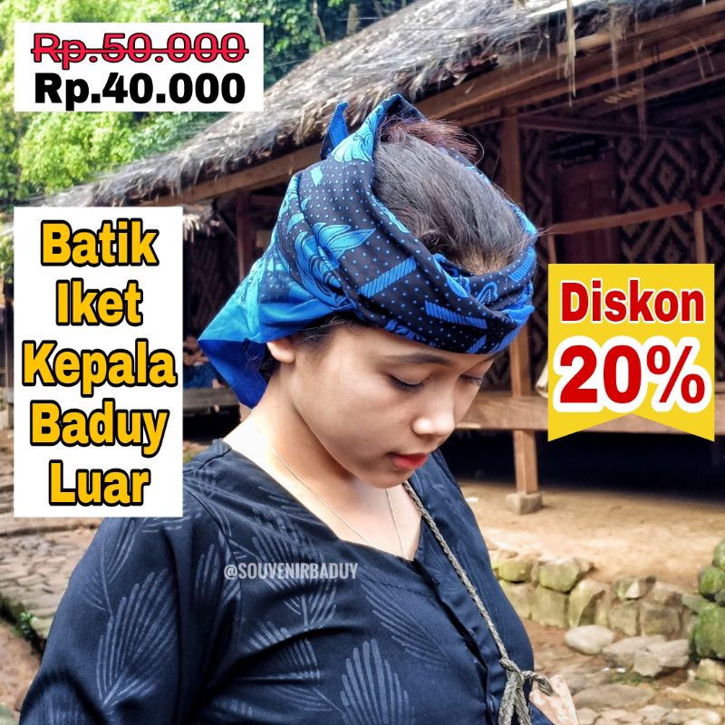 Lomar Ikat Kepala Baduy Luar