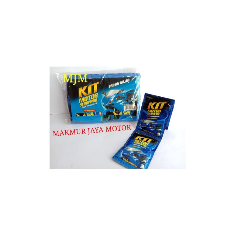 KIT MOTOR SHAMPOO SACHET 15ML