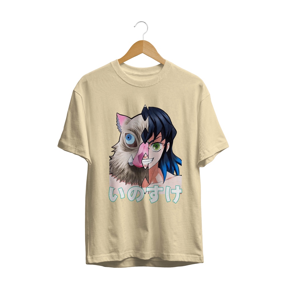 KAOS DISTRO DEMON SLAYER SERIES INOSUKE PIG ANIME TERBARU