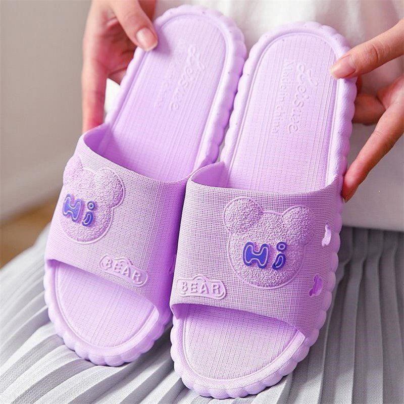 Sandal aslop Jelly Wanita Ban Motif Bear Timbul Hi/Sandal Kokop Jelly Karet Wanita Motif Bear/Sandal Jelly Wanita Motif Hi Bear/Sandal Wanita Lucu/Sandal Karet Kokop Wanita Terbaru/SandL Wanita