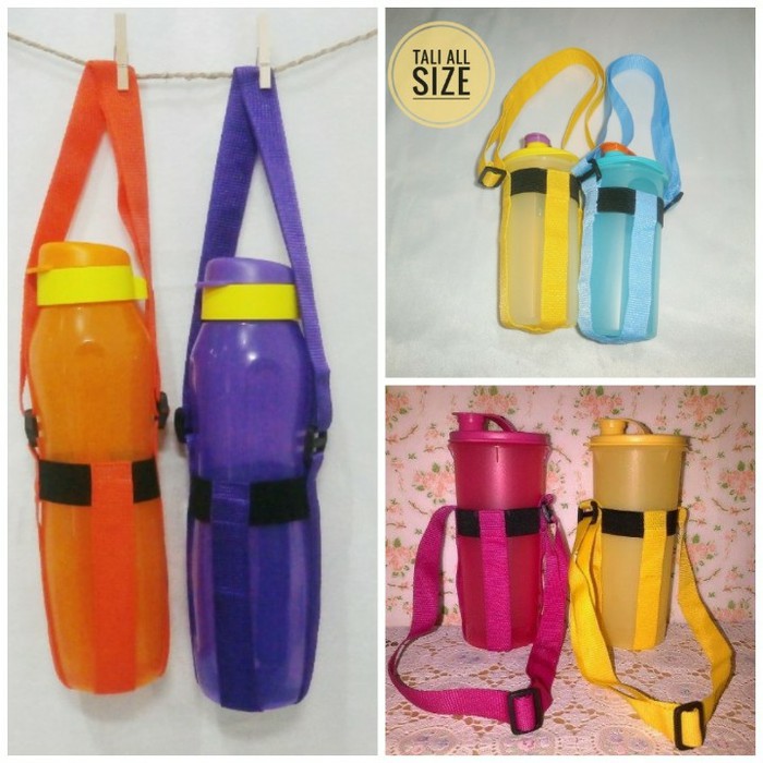 Tali Botol Minum Anak All Size Elastis Warna Warni - Tali Botol Anak All Size Berbagai Ukuran - Tali Botol Gantung