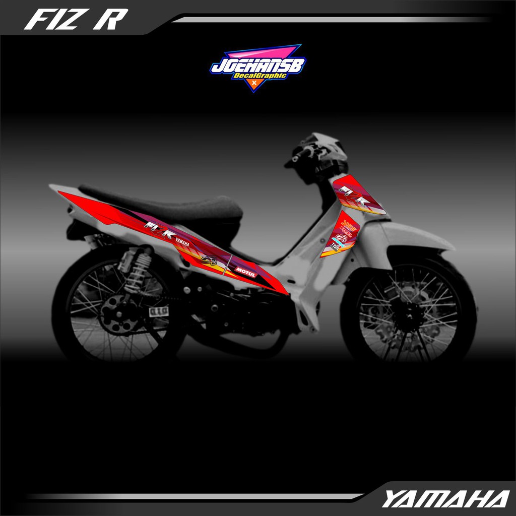 Striping FIZ R - Stiker FIZ R 2004 - Racing Roadrace 01