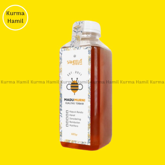 

Madu Murni Saheela 650 gram