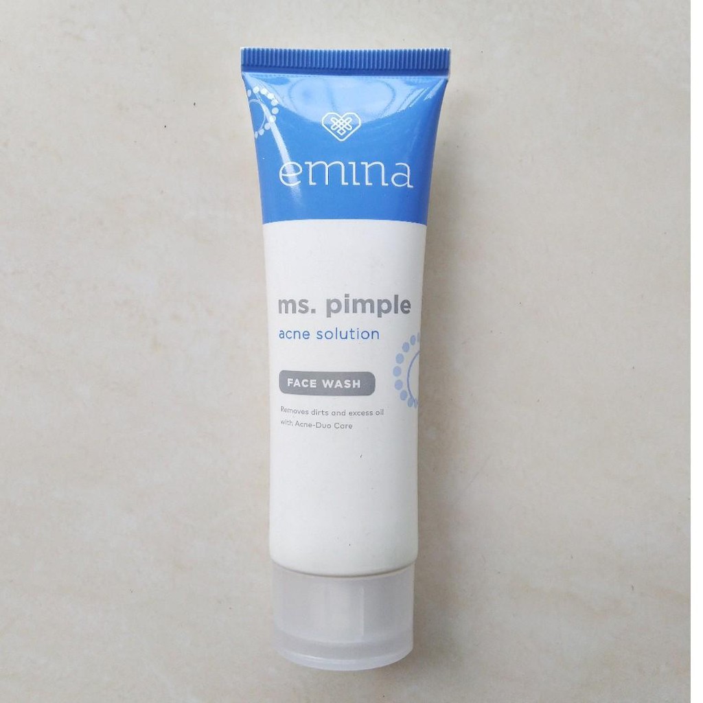 Emina Ms Pimple Acne Solution Facial Wash Indonesia