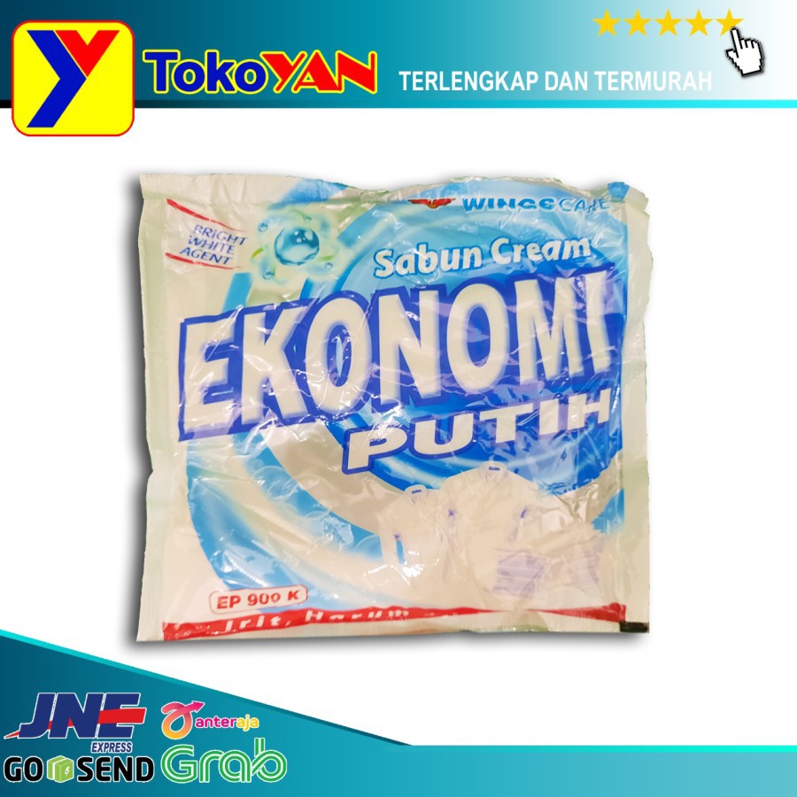 Ekonomi Putih EP 900 K Sabun Cream Wings Colek Krim 455gr