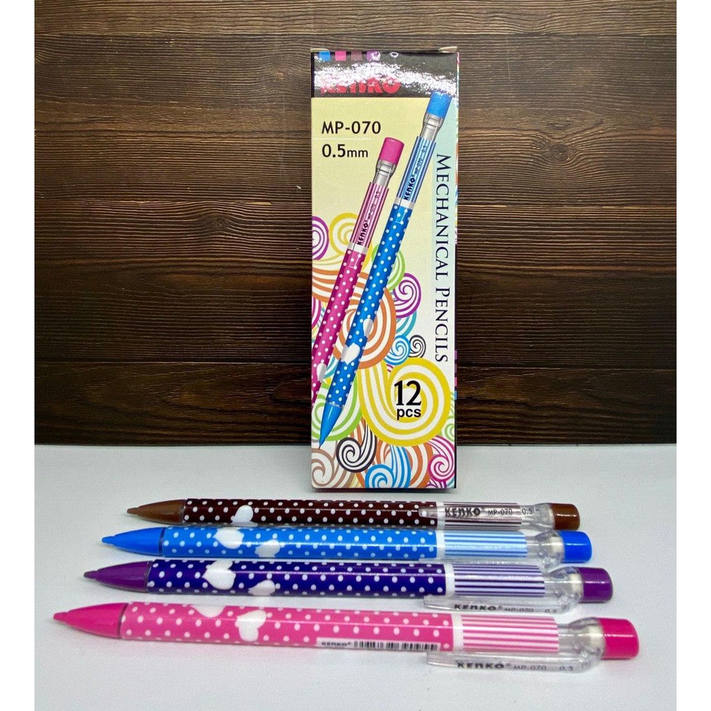 

PENSIL MEKANIK KENKO MP-070 ISI 12 PCS/1 LUSIN