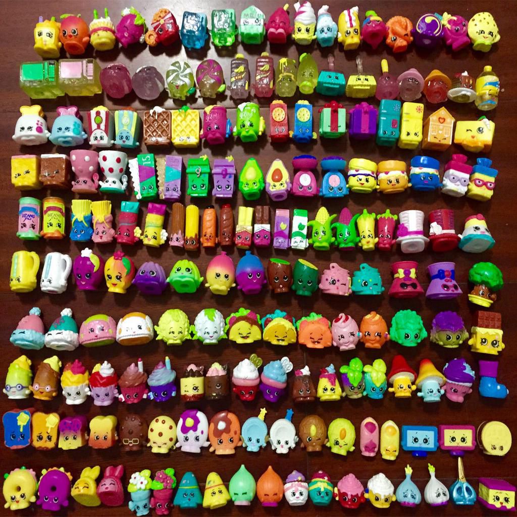 Bid Random 2 Pcs Shopkins Season 2 3 4 5 Shookins Figure Toys Kids HOT Gift