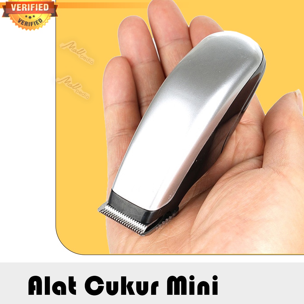 SH8 Alat Cukur Elektrik Hair Bayi Mini Tidak berisik Trimmer Shaver KM-666 Taffware Electric Barber Silent KM 666 model kemei