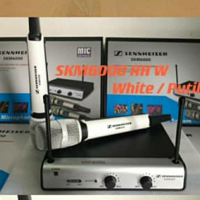 mic wireless sennheiser skm6000/skm 6000 handheld