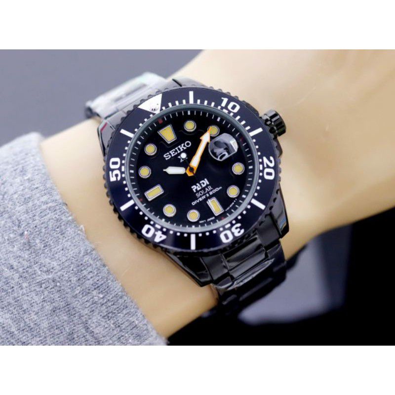 Jam Tangan Pria Seiko X-Padi Solar GW1071 Rantai Tanggal Aktif