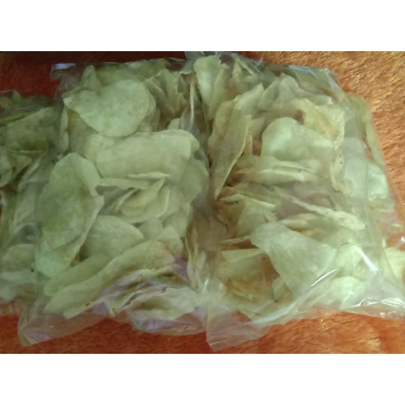 

kripik talas "krimbo" (kripik mbote/talas) 1000 gram