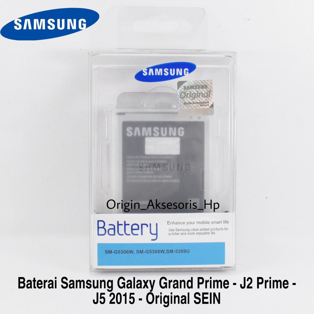 Battery Batre Baterai Samsung Galaxy Grand Prime / J2 Prime / J3 2016 / J5 2015 Original SEIN 100%