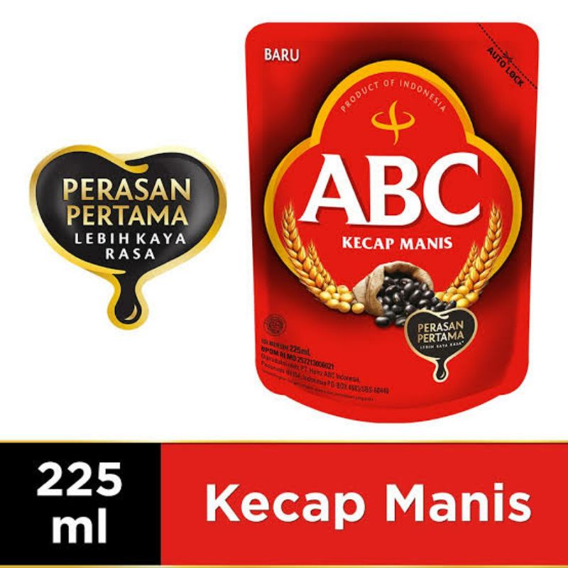 

ABC Kecap Manis Reffil 225ml