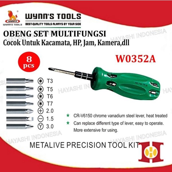 Obeng Set TORX Bintang Magnet Computer PC Laptop HP Handphone Kamera