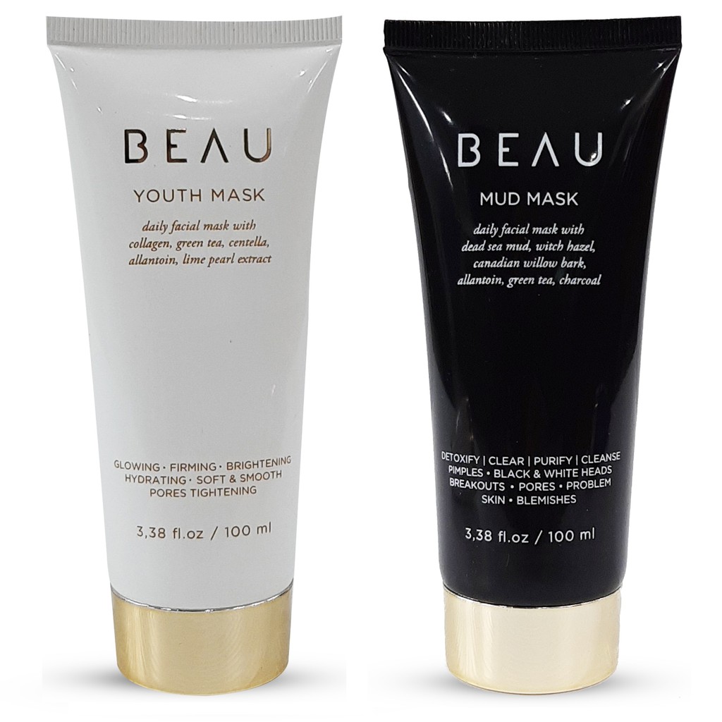 

Beau Kirana - Youth Mask + Mud Mask - Beauty Skincare Masker Wajah
