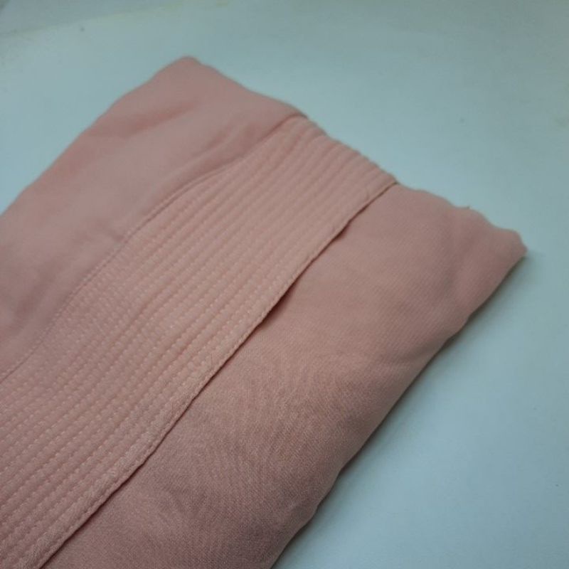 SALE Hijab Khimar livia alifa 2 layer oval / Jilbab 2 layer-Standar Salem