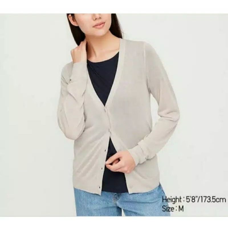 Cardigan Rajut Uniqlo