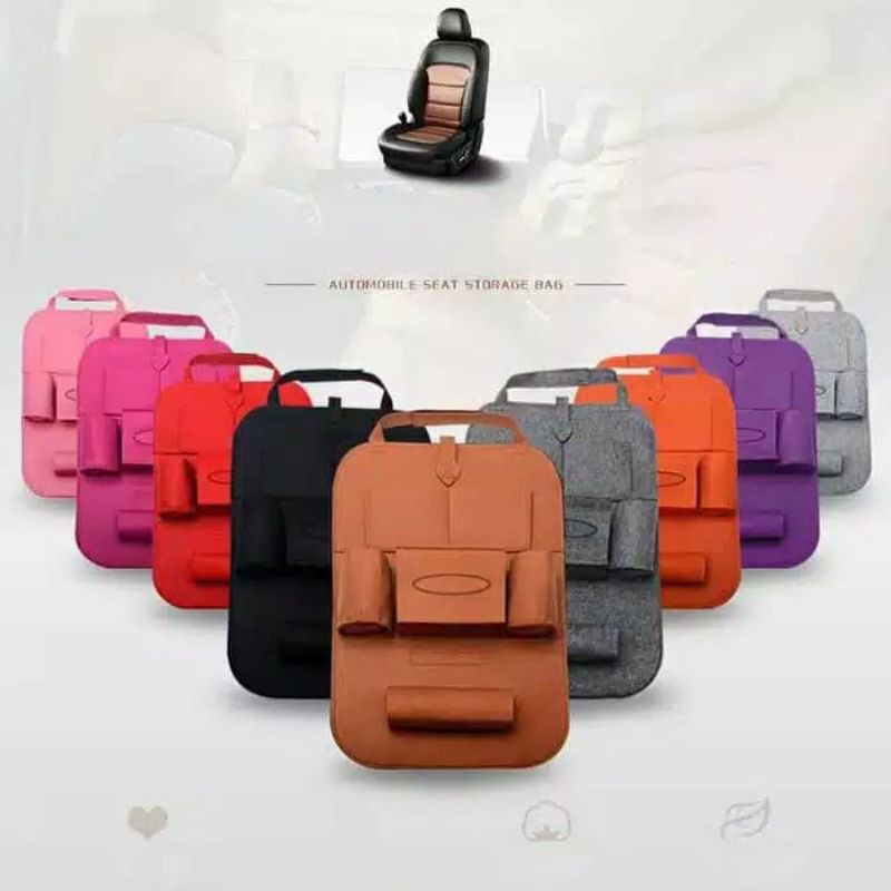 Car seat organizer Tas mobil Multifungsi (dipasang dibelakang jok)PROMO!!!