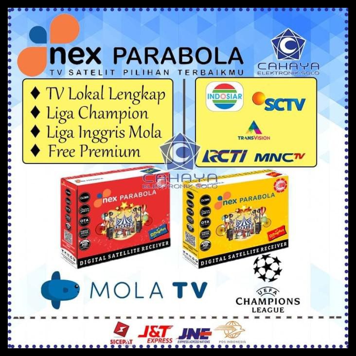 Boleh Dropship Receiver Nex Parabola Kuning Liga Champion Sctv Indosiar Emtek C Ku