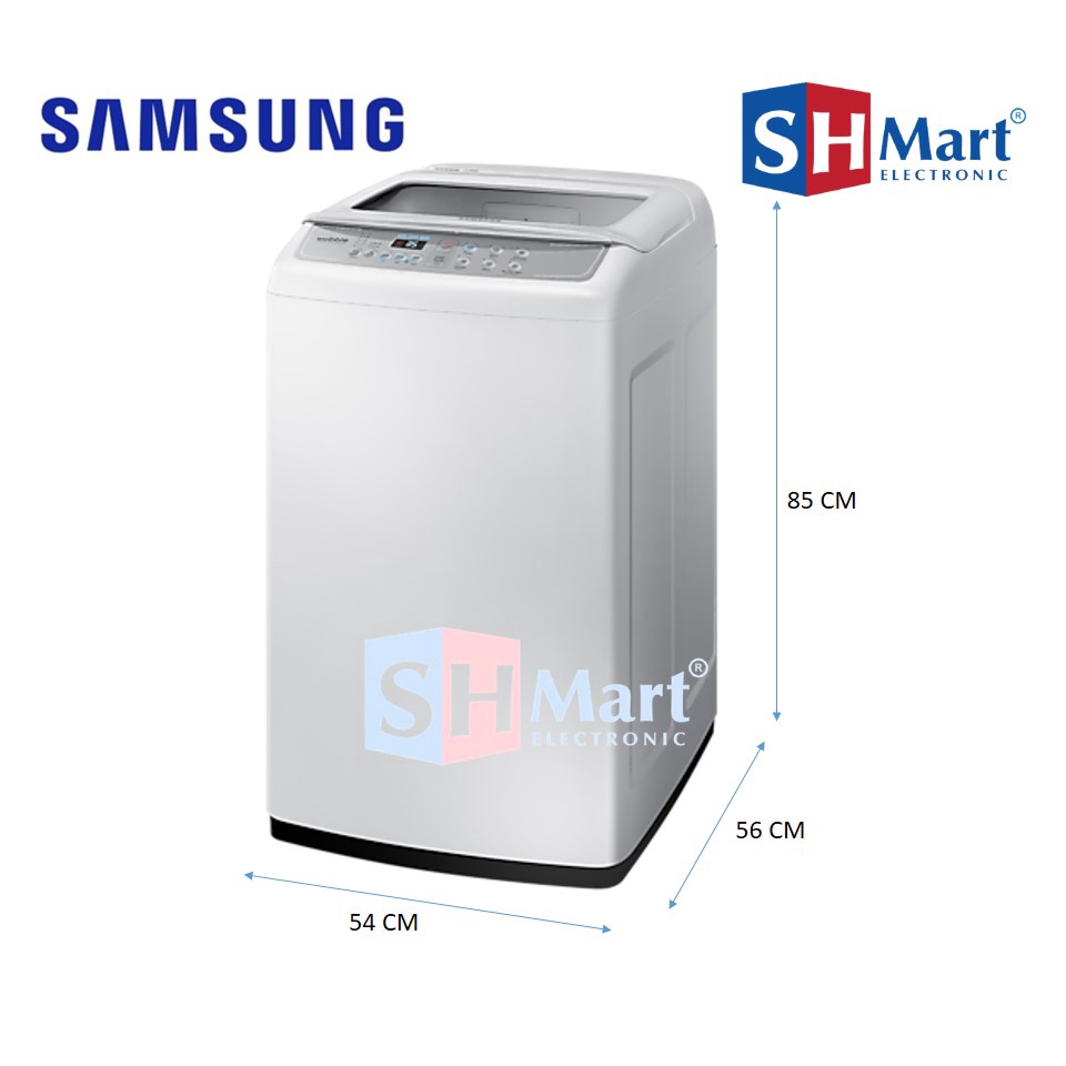 MESIN CUCI SAMSUNG 1 TABUNG 7,5 KG WA75H4200SG / 75H4200 WOBBLE TECHNOLOGY (MEDAN)