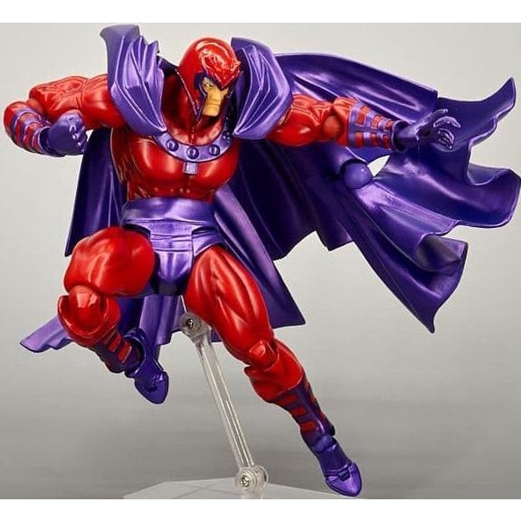 Barang Baru Marvel Xmen Amazing Yamaguchi Revoltech Magneto Figure