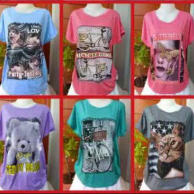 Kaos Wanita Dewasa Iras / Atasan Wanita / Baju Wanita / Kaos Cewek / Kaos Oblong / Kaos Perempuan / 