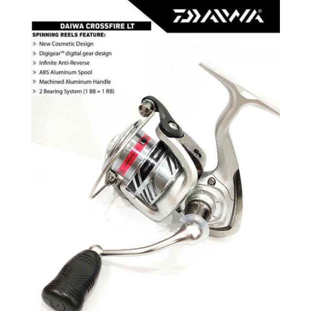 RILL/SPINNING/DAIWA-CROSSFIRE-LT 20 | 1000 | 2500 | 3000 | 4000 | 5000 | 6000
