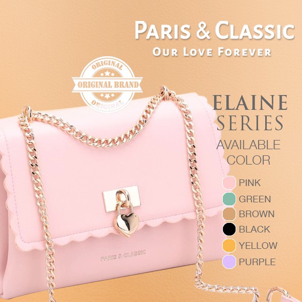 BagCorner - Tas Selempang Pesta Wanita Branded Original Kekinian Import Terbaru Merek Paris & Classi