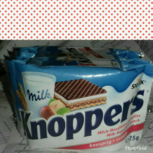 Biskuit Wafer Knoppers Import