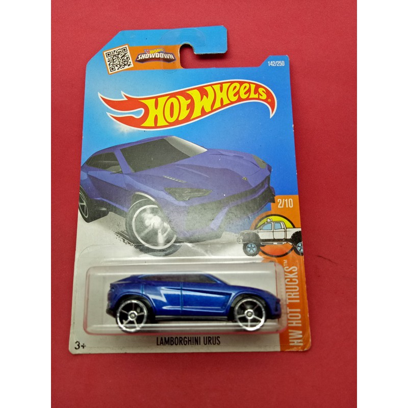 Hot Wheels HW Diecast Lambo Urus Blue Biru