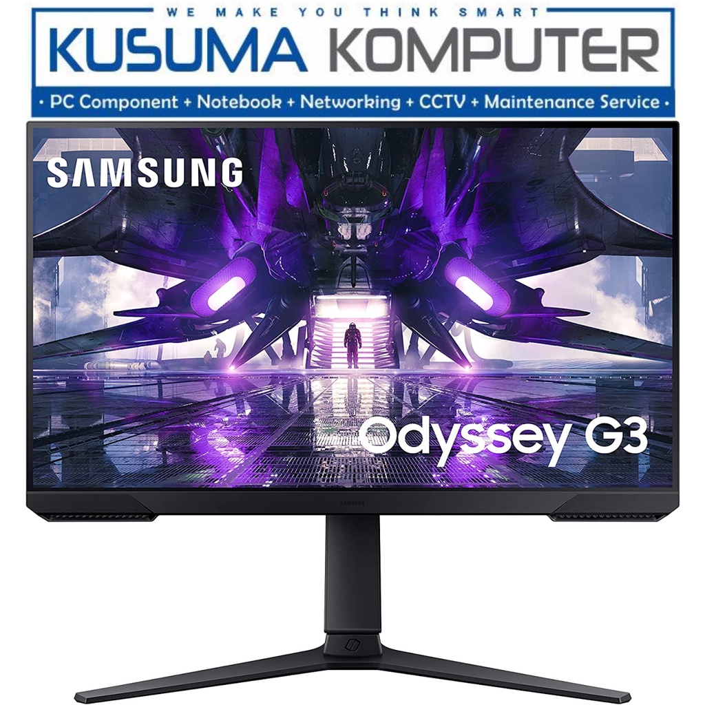 Samsung 27&quot; Odyssey G3 165Hz 1ms FHD FreeSync Premium Swivel Tilt Potrait Mode