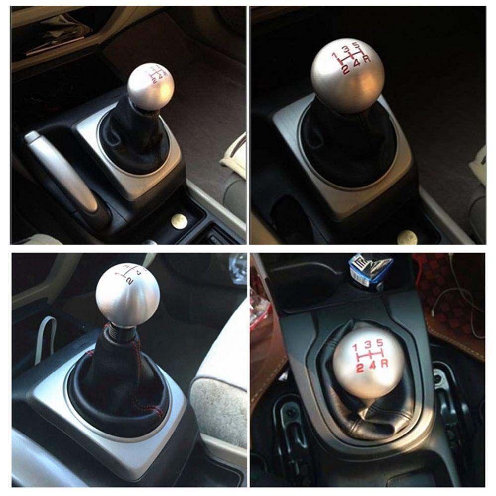 LANFY Kepala Gear Shift Mobil 2jenis 5/6 Kecepatan Untuk HONDA Civic Fit City CRV Series Aluminium alloy Pengganti Kepala Gear Shift