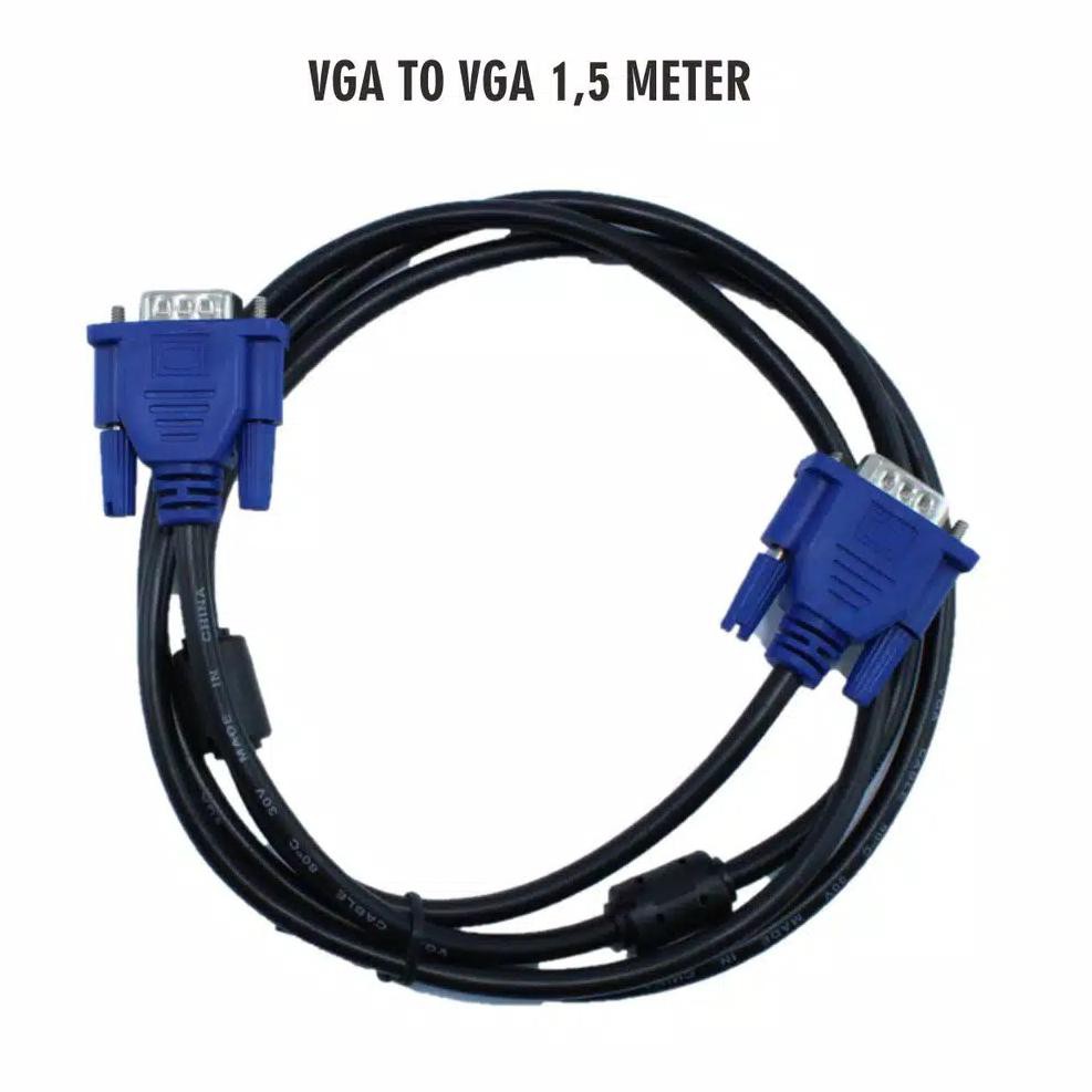 [COD] KABEL HDMI TO VGA WITH AUDIO + KABEL VGA DIGITAL MALE KE MALE UNTUK PROYEKTOR LAPTOP MONITOR (