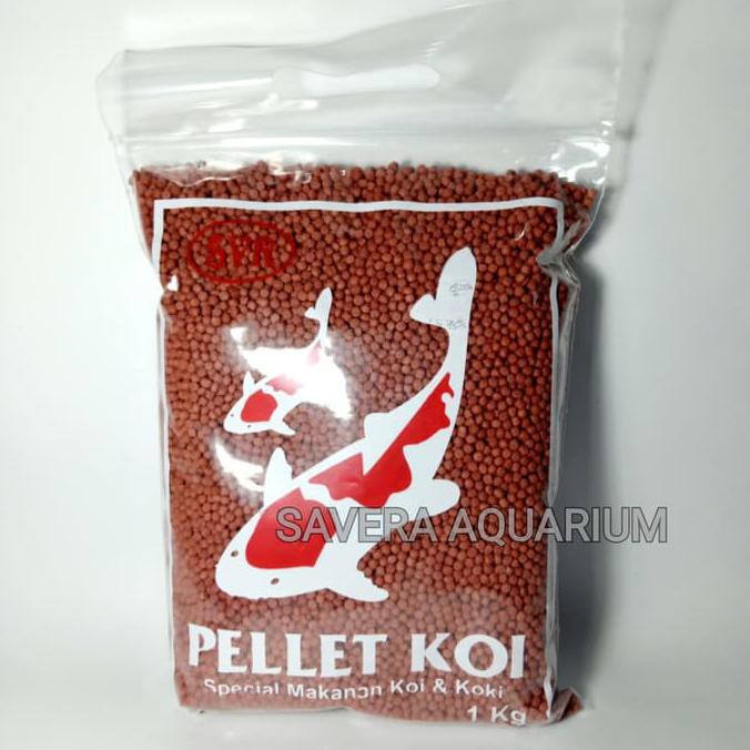 

Pelet 1kg butiran sedang (2mm) merah / Makanan ikan KOI / KOKI