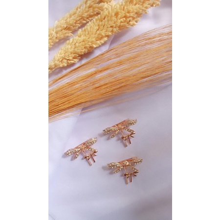 [ COD ] AKSESORIS HIJAB CAPUNG BROS CAPUNG PIN HIJAB CAPUNG MECIL BROSS KUPU KUPU MINI KECIL