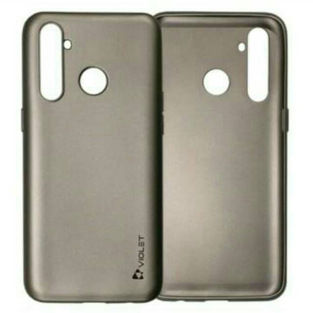 BABY SKIN ULTRA THIN CASING SOFTCASE VIOLET REALME 5